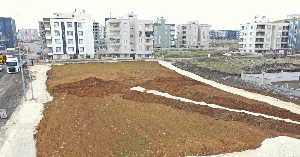 Karaköprü’ye yeni yeşil alanlar kazandırılıyor