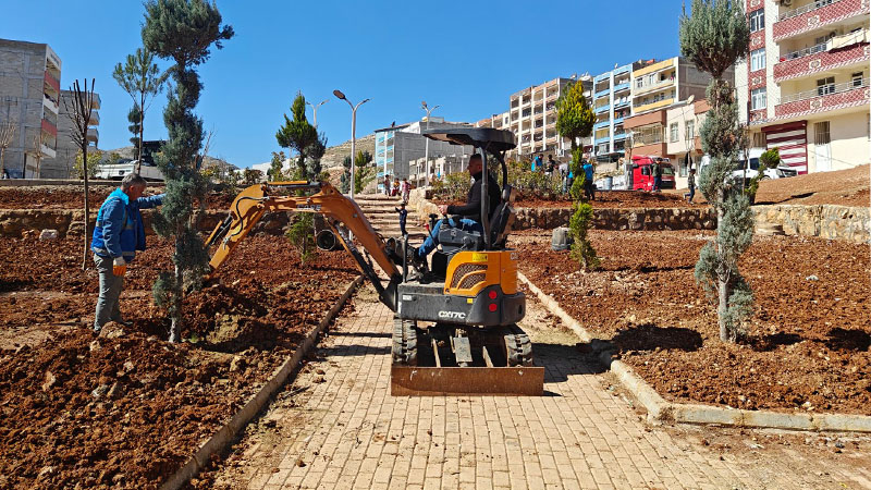 Eyyübiye'de yeşil alan miktarı üç katına çıktı