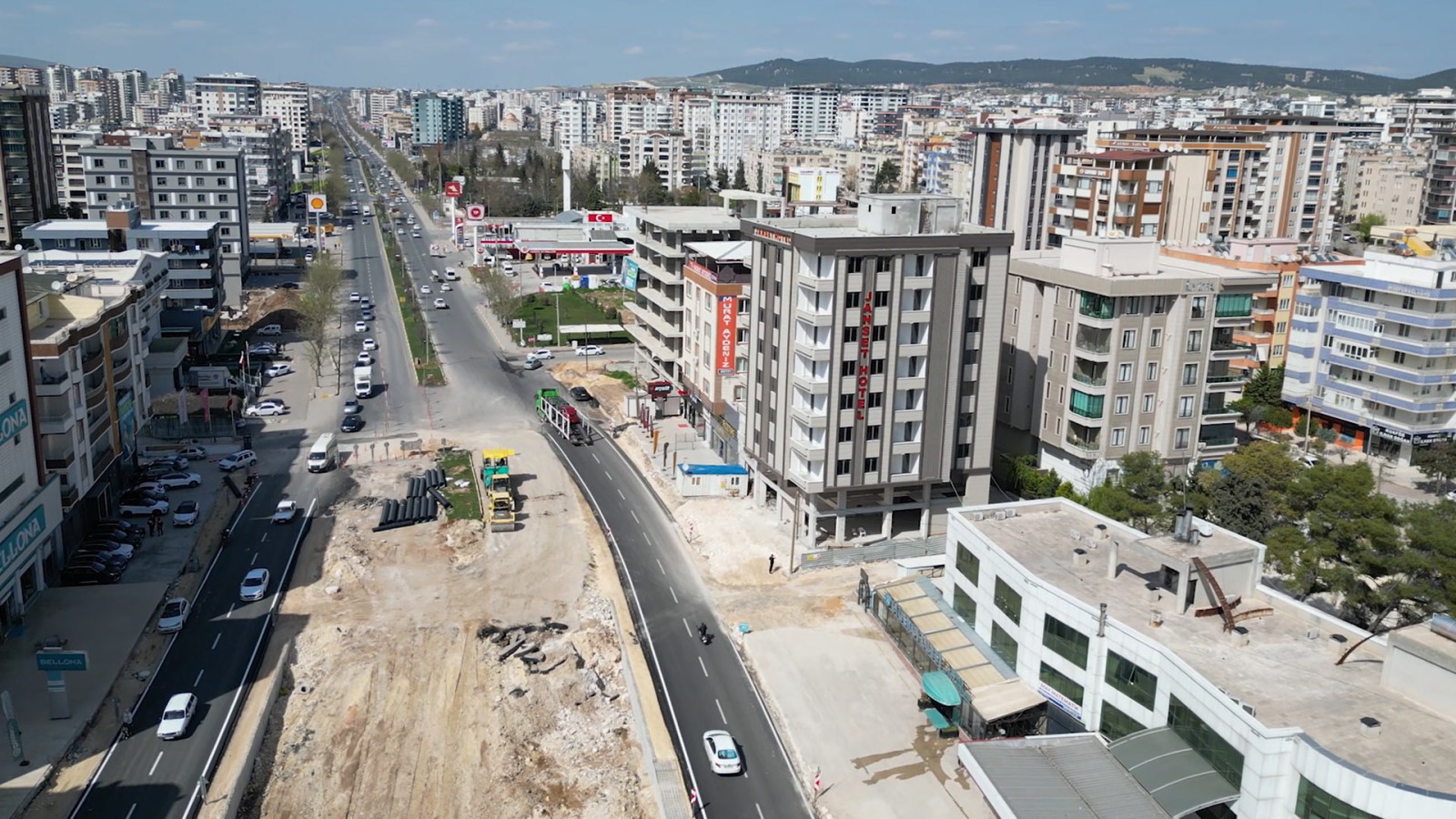 Balıkayağı Kavşağı trafiğe açıldı