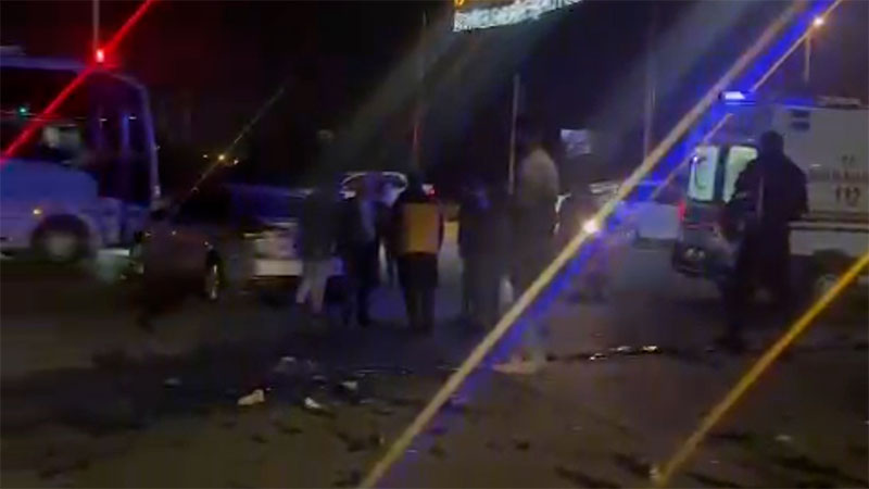 Eyyübiye'de trafik kazası: 1 yaralı