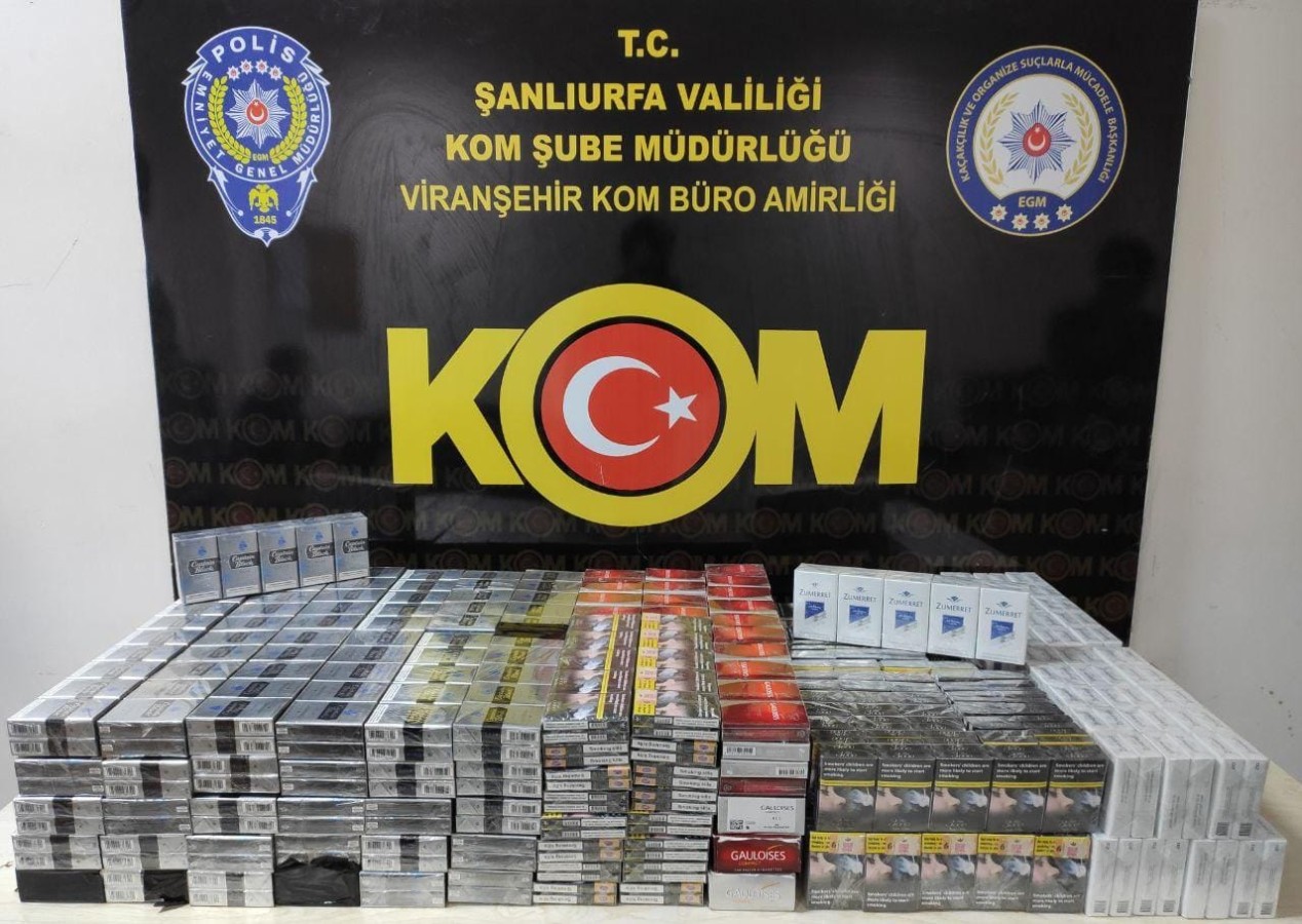 Viranşehir’de kaçakçılık operasyonlarında 2 şüpheli yakalandı