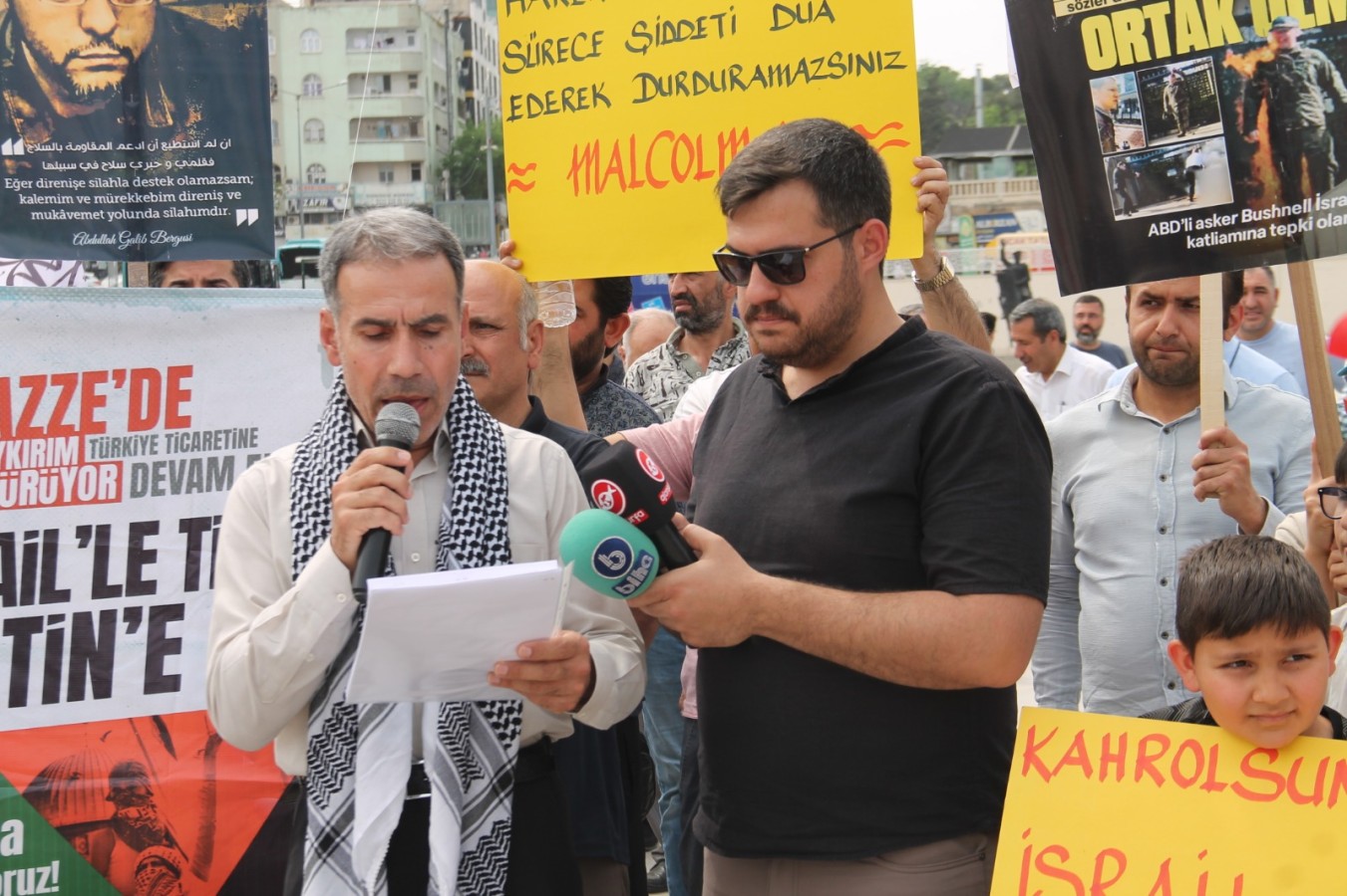 Şanlıurfa’da sesler yine Gazze için yükseldi! “Zulme sadece sözle değil gerçekten karşı durun”