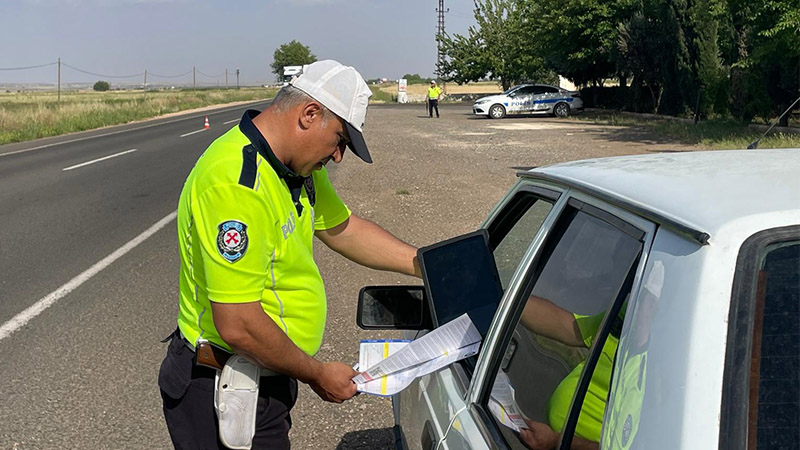 Şanlıurfa’da 38 araç ve sürücüsüne cezai işlem uygulandı