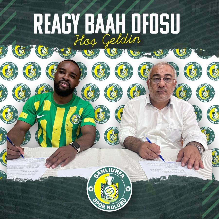 Şanlıurfaspor, FC Botoşani'den Reagy Baah Ofosu'yu kadrosuna kattı