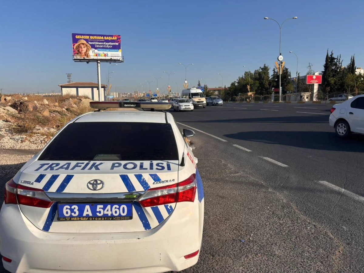 Şanlıurfa'da radar denetimi sürüyor