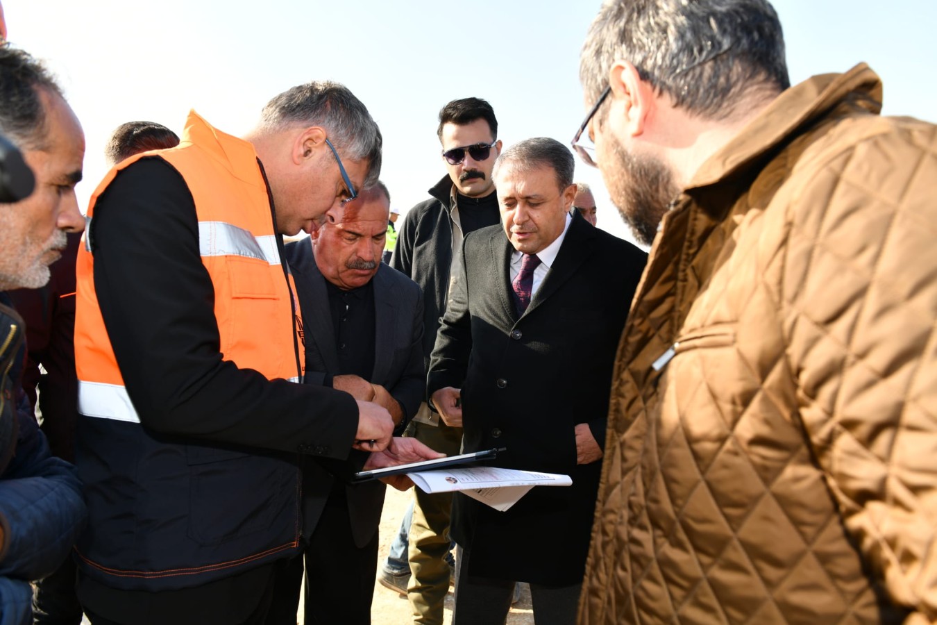 Vali Şıldak, Suruç bölünmüş yol çalışmalarını inceledi