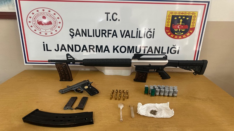 Şanlıurfa'nın 2 ilçesinde silah kaçakçılığı operasyonu: 3 gözaltı